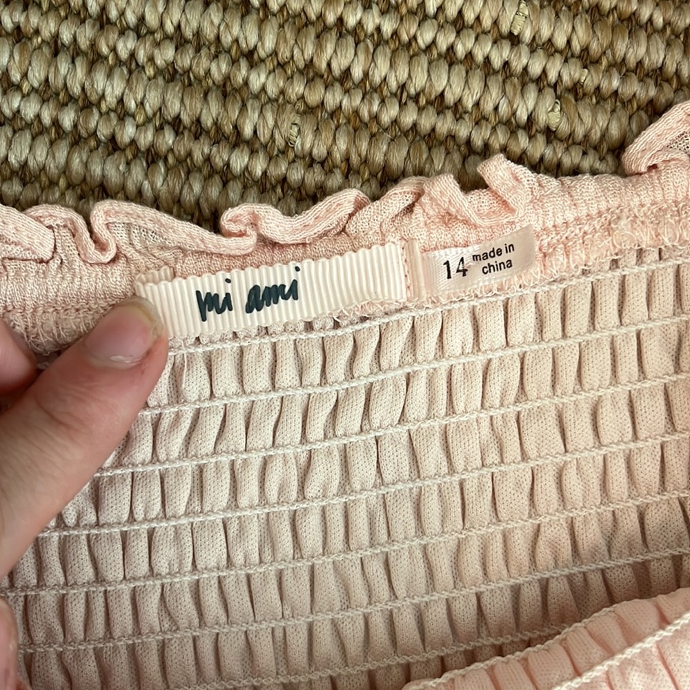 Francesca’s Girls Pink Mini Dress - Picture 2 of 3